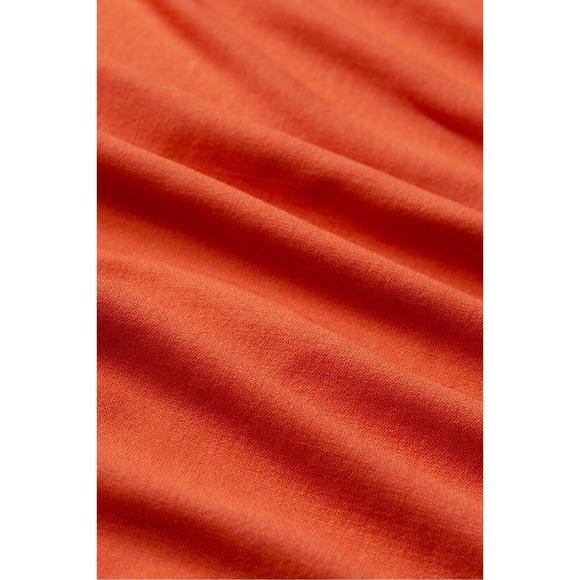 Fabletics The Training Day Tee Men Size 2XL Orange Rust Workout - Picture 4 of 6